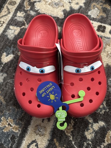 New crocs lightning mcqueen - new,